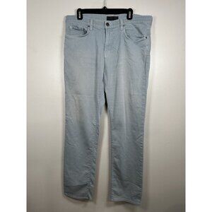 J Brand Kane Jeans Size Size 36 Gray Straight Leg Jeans Cotton Tencel Soft